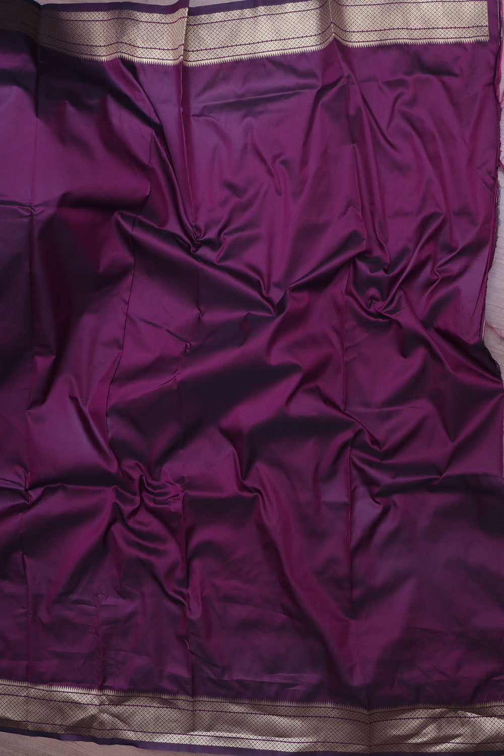 Elegant Design - Purple Paithani Silk Peacock Design Saree - Luxurion World