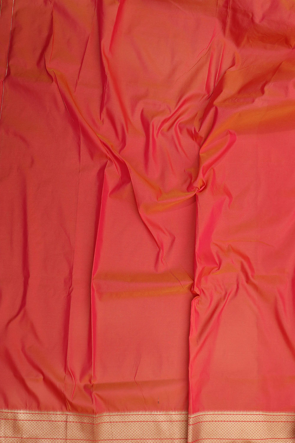 Orange Paithani Silk Peacock Design Saree - Stunning Elegance - Luxurion World