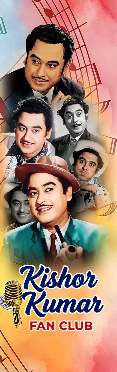 Kishor Kumar Fan Club Customised Stole ( MOQ -200 )