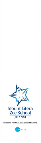 Mount Litera Zee School Customised Stole ( MOQ -200 ) - Luxurion World
