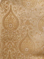 Off White Banarasi KimKhwab Silk Suit With Off White Banarasi Silk Dupatta - Luxurion World