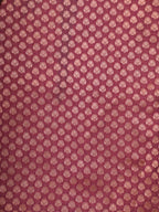 Purple Banarasi Silk Suit With Maroon Banarasi Silk Meenakari Dupatta - Luxurion World