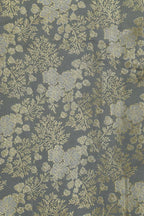 Elegant Grey Banarasi Brocade Silk Suit & Silk Dupatta - Luxurion World