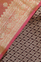 Elegant Maroon Banarasi Handloom Pure Katan Silk Suit With Banarasi Handloom Pure Katan Silk Dupatta - Luxurion World