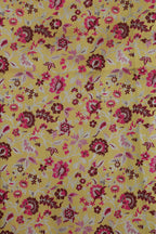 Yellow Banarasi Silk Meenakari Suit With Banarasi Pure Katan Silk Dupatta - Luxurion World