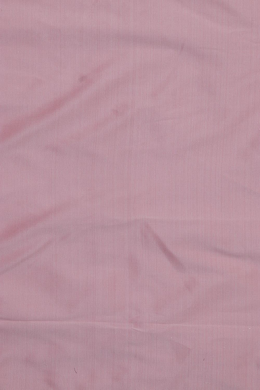 Beautiful Pink Plain Silk Suit With Red Banarasi Silk Meenakari Dupatta - Luxurion World