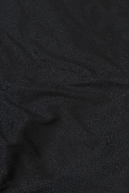 Classic Black Plain Silk Suit With Black Banarasi Silk Dupatta - Luxurion World