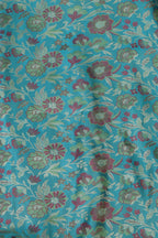 Blue Banarasi Silk Tanchui Jamawar Suit With Pink Banarasi Silk Meenakari Dupatta - Luxurion World