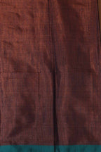 Elegant Brown Plain Tissue Cotton Suit With Banarasi Kimkhwab Design Silk Dupatta - Luxurion World