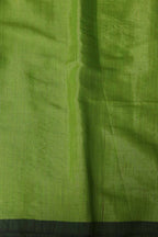 Stunning Green Plain Tissue Cotton Suit With Banarasi Kimkhwab Design Silk Dupatta - Luxurion World