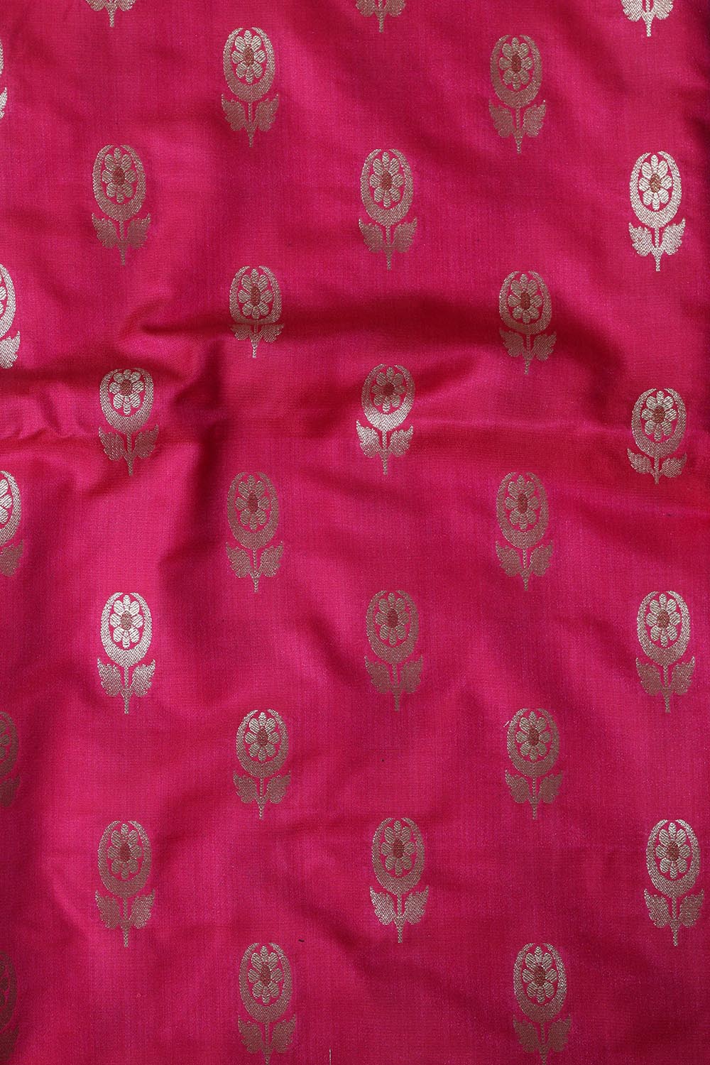 Elegant Pink Banarasi Silk Suit With Banarasi Kimkhwab Design Silk Dupatta - Luxurion World