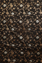 Elegant Black Banarasi Silk Sona Roopa Suit With Pastel Banarasi Silk Dupatta - Luxurion World