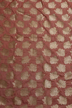Elegant Onion Pink Banarasi Silk Suit With Pastel Banarasi Silk Dupatta - Luxurion World