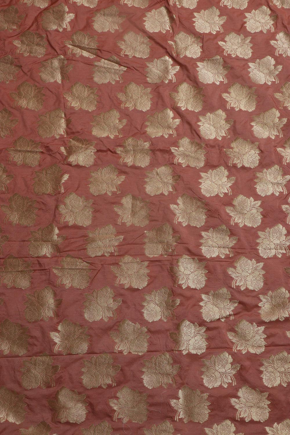 Elegant Onion Pink Banarasi Silk Suit With Pastel Banarasi Silk Dupatta - Luxurion World