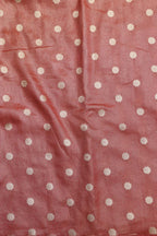 Elegant Maroon Banarasi Tissue Zari Booti Design Silk Suit With Dyeable Banarasi Handloom Pure Moonga Silk Dupatta - Luxurion World