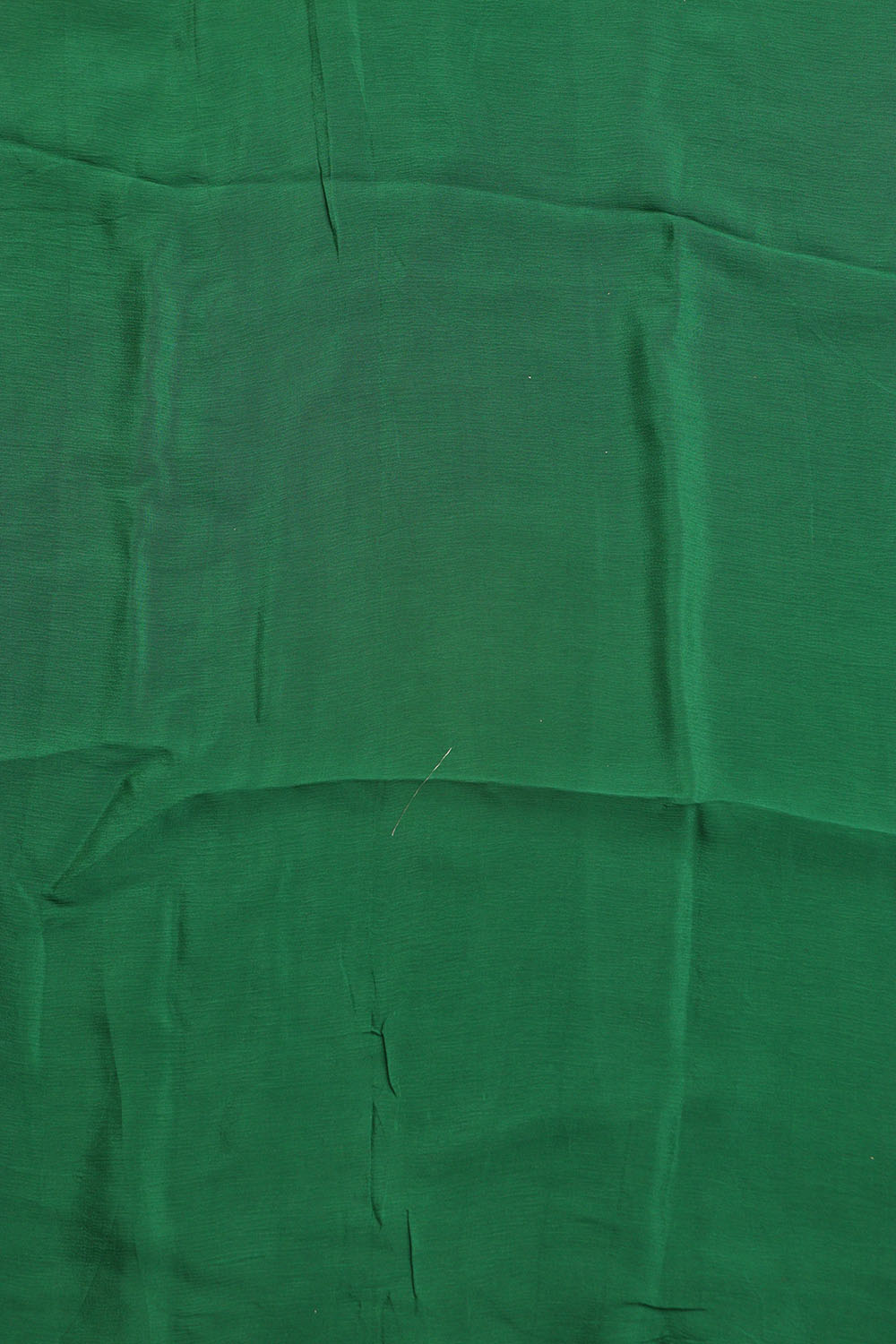 Green Plain Pure Georgette Suit With Pastel Banarasi Bandhani Pure Georgette Dupatta - Luxurion World
