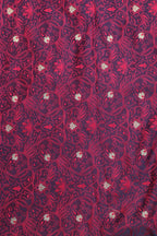Stunning Purple Banarasi Tanchui Silk Suit With Pink Banarasi Silk Dupatta - Luxurion World