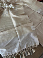Dyeable Banarasi Pure Moonga Silk Suit With Dyeable Banarasi Handloom Pure Moonga Silk Dupatta - Luxurion World