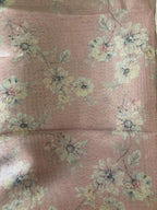 Pretty in Pink: Digital Printed Tissue Organza Suit With Dyeable Banarasi Tissue Silk Flower Design Dupatta - Luxurion World