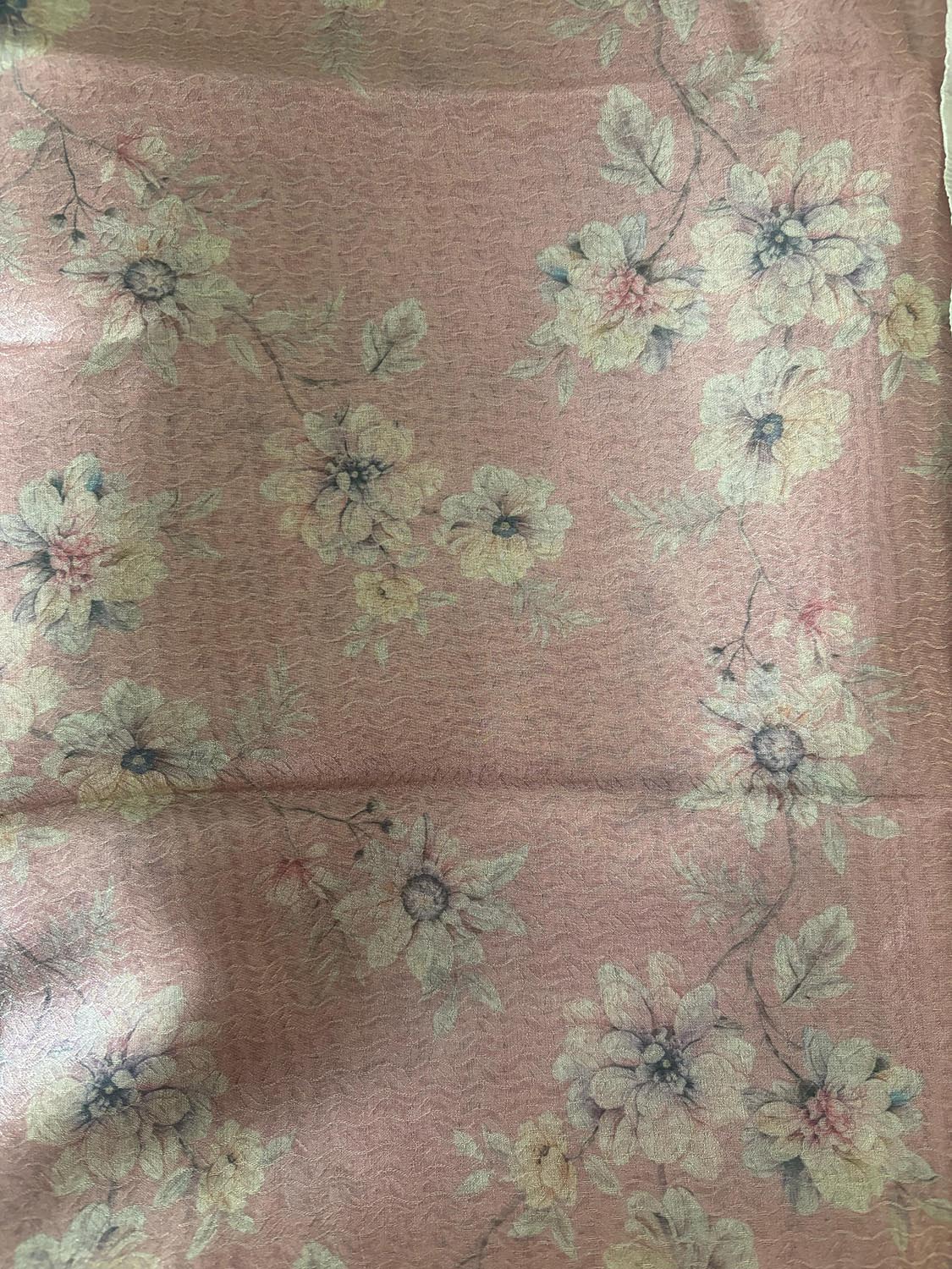 Pretty in Pink: Digital Printed Tissue Organza Suit With Dyeable Banarasi Tissue Silk Flower Design Dupatta - Luxurion World