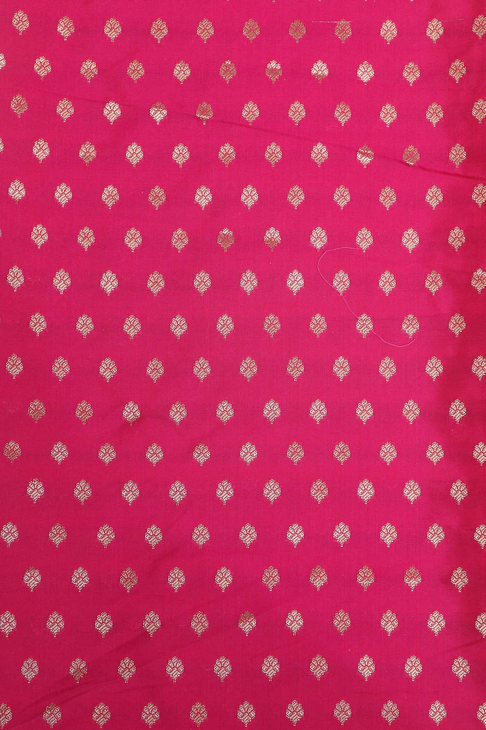 Pink Banarasi Silk Small Booti Design Suit With Yellow Digital Printed Floral And Pichwai Design Modal Silk Dupatta - Luxurion World