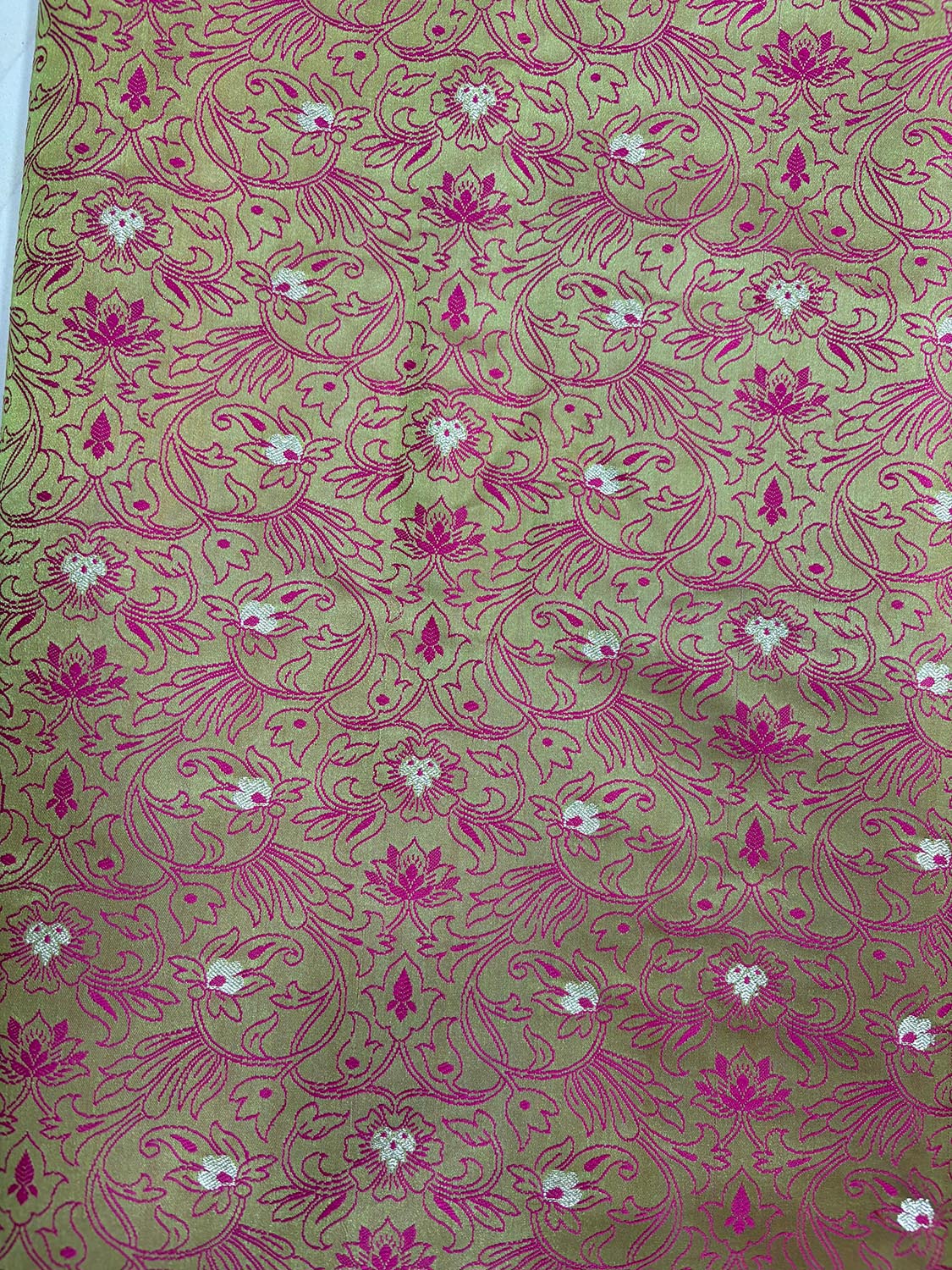 Green Banarasi Silk Tanchui Suit With Banarasi Handloom Pure Moonga Silk Dupatta - Luxurion World