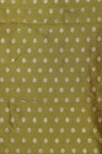 Green Banarasi Silk Small Booti Design Suit With Green Paithani Silk Flower & Peacock Design Dupatta - Luxurion World