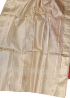 Pastel Banarasi Weaved Silk Suit Set - Luxurion World