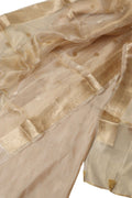 Banarasi Dyeable Tissue Katan Silk Suit With Tissue Dupatta - Luxurion World- Crafted Heirlooms
