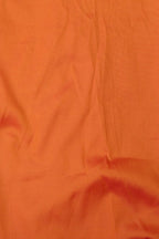 Orange Banarasi Plain Silk Suit with Pure Georgette Banarasi Bandhani Dupatta Set 3 Piece - Luxurion World