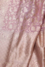 Pink Booties Banarasi Silk Suit with Shikargha Dupatta Set 3 Piece - Luxurion World