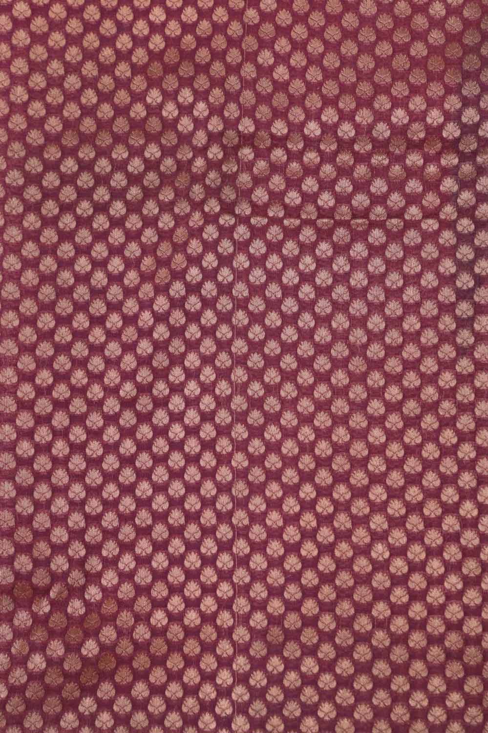 Pink Booties Banarasi Silk Suit with Shikargha Dupatta Set 3 Piece - Luxurion World