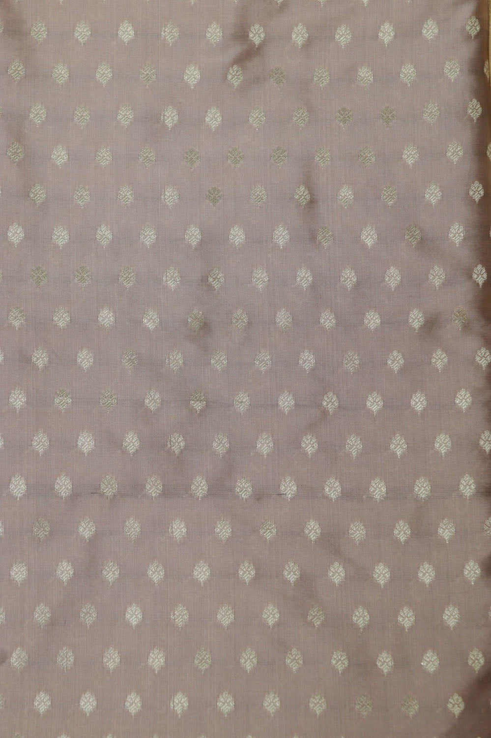 Pastel Banarasi Silk Small Booti Design Suit With Banarasi Silk Dupatta - Luxurion World