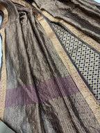 Maroon Banarasi Handloom Pure Katan Silk Suit With Brown Banarasi Tissue Silk Dupatta IS4B126100705