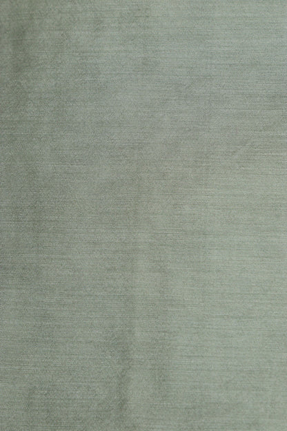 Greenish Grey Banarasi Chanderi Silk Three Piece Unstitched Suit Set - Luxurion World