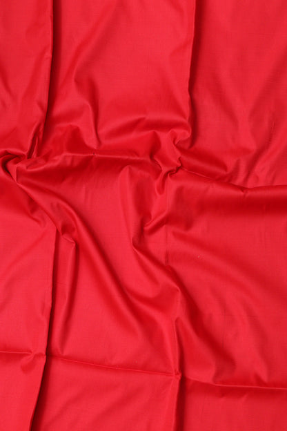 Stunning Red Banarasi Silk Three Piece Unstitched Suit Set - Luxurion World