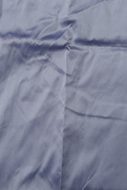 Blue Banarasi Silk Three Piece Unstitched Suit Set - Luxurion World