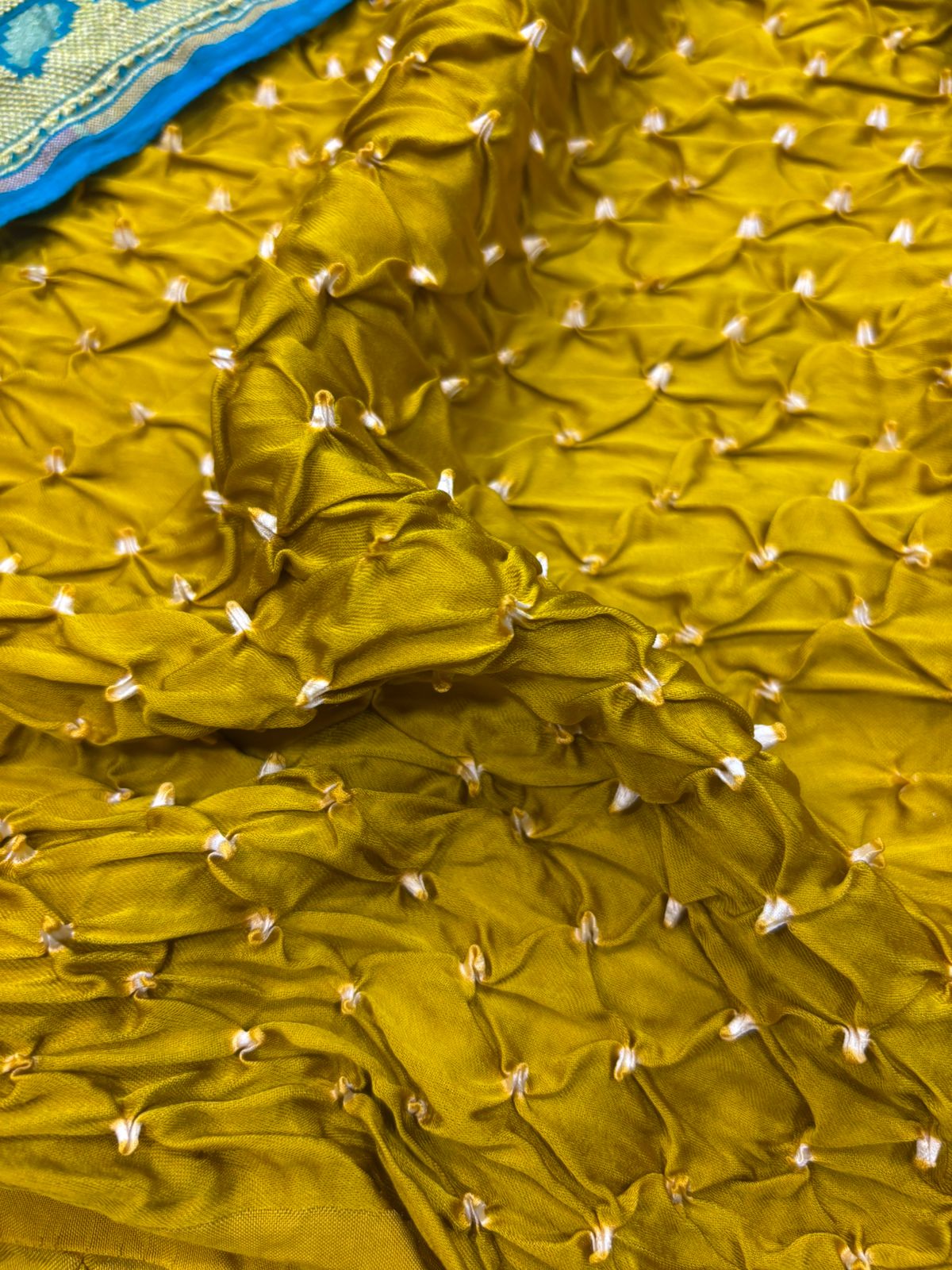 Yellow Bandhani Modal Silk Suit With Bandhani Pure Georgette Dupatta - Luxurion World