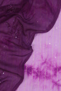 Pink Tie-Dye Suit & Purple Georgette Dupatta: A Chic Trendsetter - Luxurion World