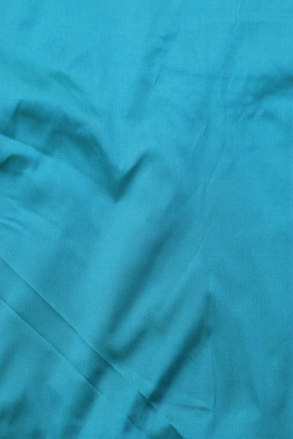 Blue Plain Silk Suit With Pink Hand Embroidered Bangalore Silk Dupatta - Luxurion World