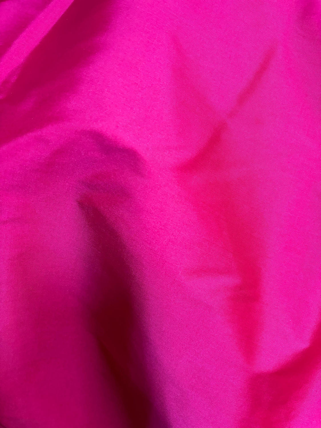 Stunning Pink Plain Silk Suit With Red Hand Embroidered Flower Design Kantha Pure Silk Dupatta - Luxurion World