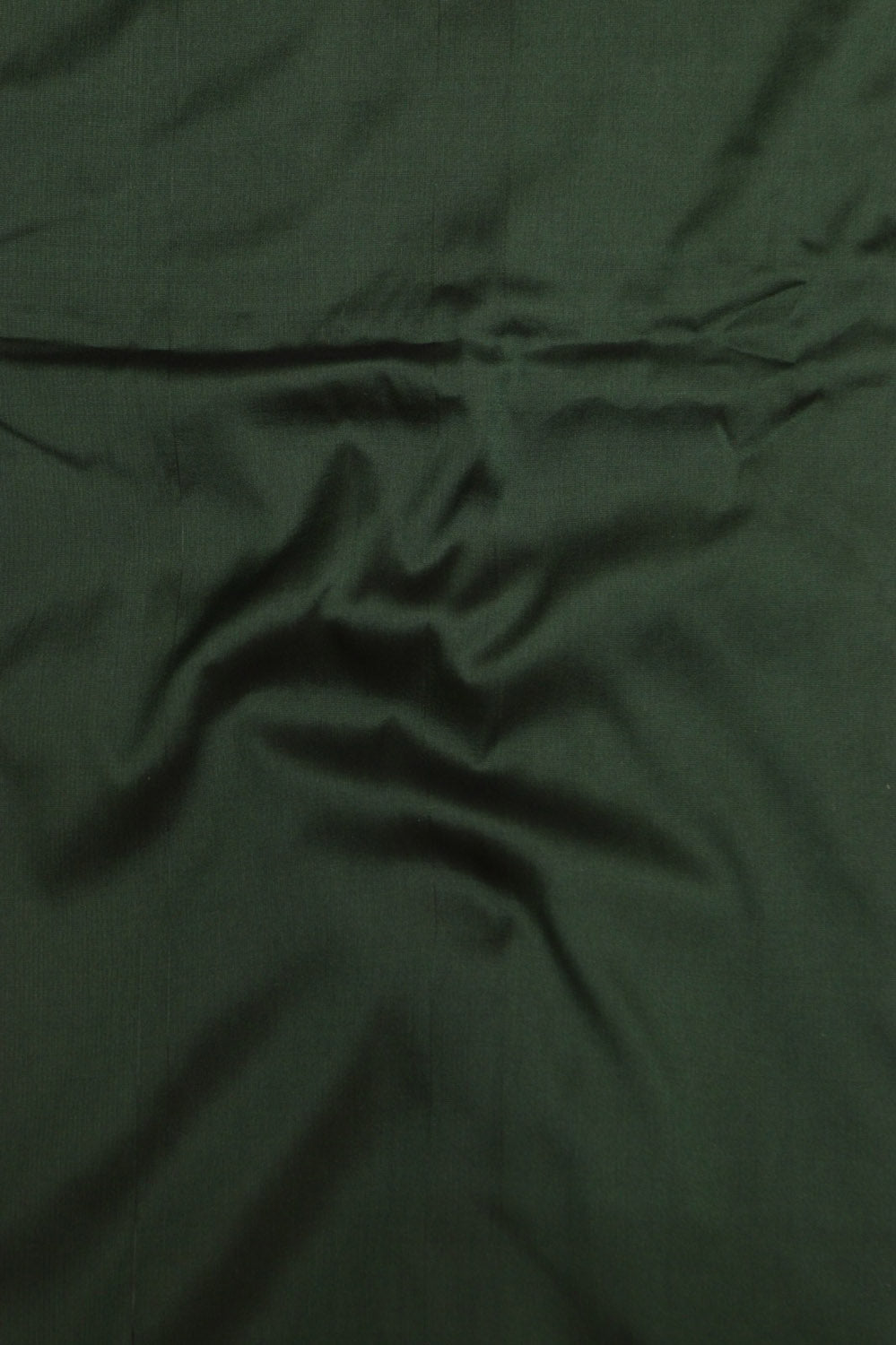 Green Plain Silk Suit With Hand Embroidered Kantha Pure Bangalore Silk Dupatta - Luxurion World