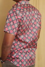 Vibrant Patola Design Tussar Silk Shirt - Luxurion World