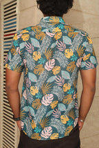 Multicolor Cotton Linen Digital Printed Shirt - Luxurion World