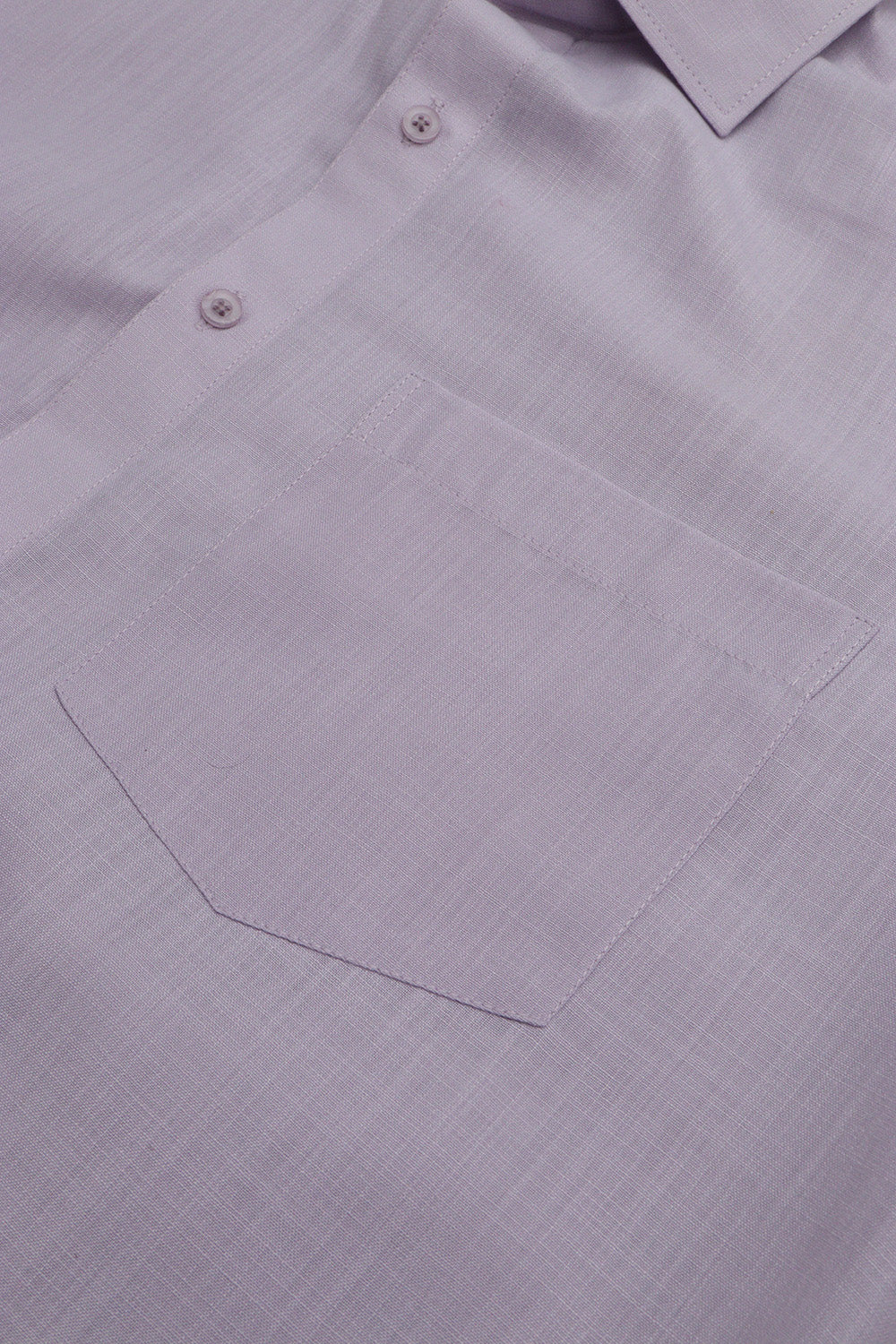 Stylish Purple Plain Linen Cotton Half Sleeve Shirt - Luxurion World