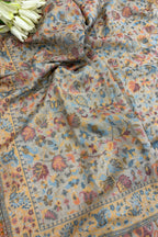 Multicolor Kashmiri Pashmina Shawl—Vintage Buta Needle Work, Festive & Ethnic Wear