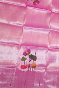 Beautiful Pink Paithani Brocade Blouse Piece - Luxurion World