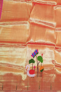 Golden Paithani Brocade Blouse - Handloom Crafted - Luxurion World