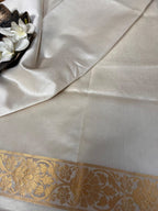 Chiniya Silk Dupatta: Dyeable Banarasi Handloom Elegance - Luxurion World