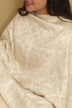 Dyeable Banarasi Handloom Pure Moonga Silk Dupatta - Luxurion World